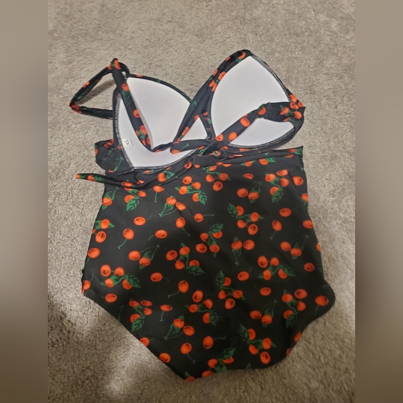 NWOT- Vintage Retro High-Waisted Bikini - Picture 2 of 2